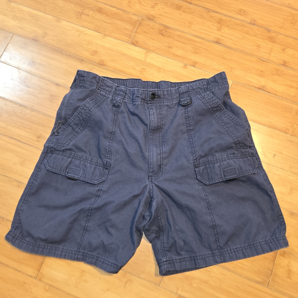 Men's Cargo Shorts in Navy Blue